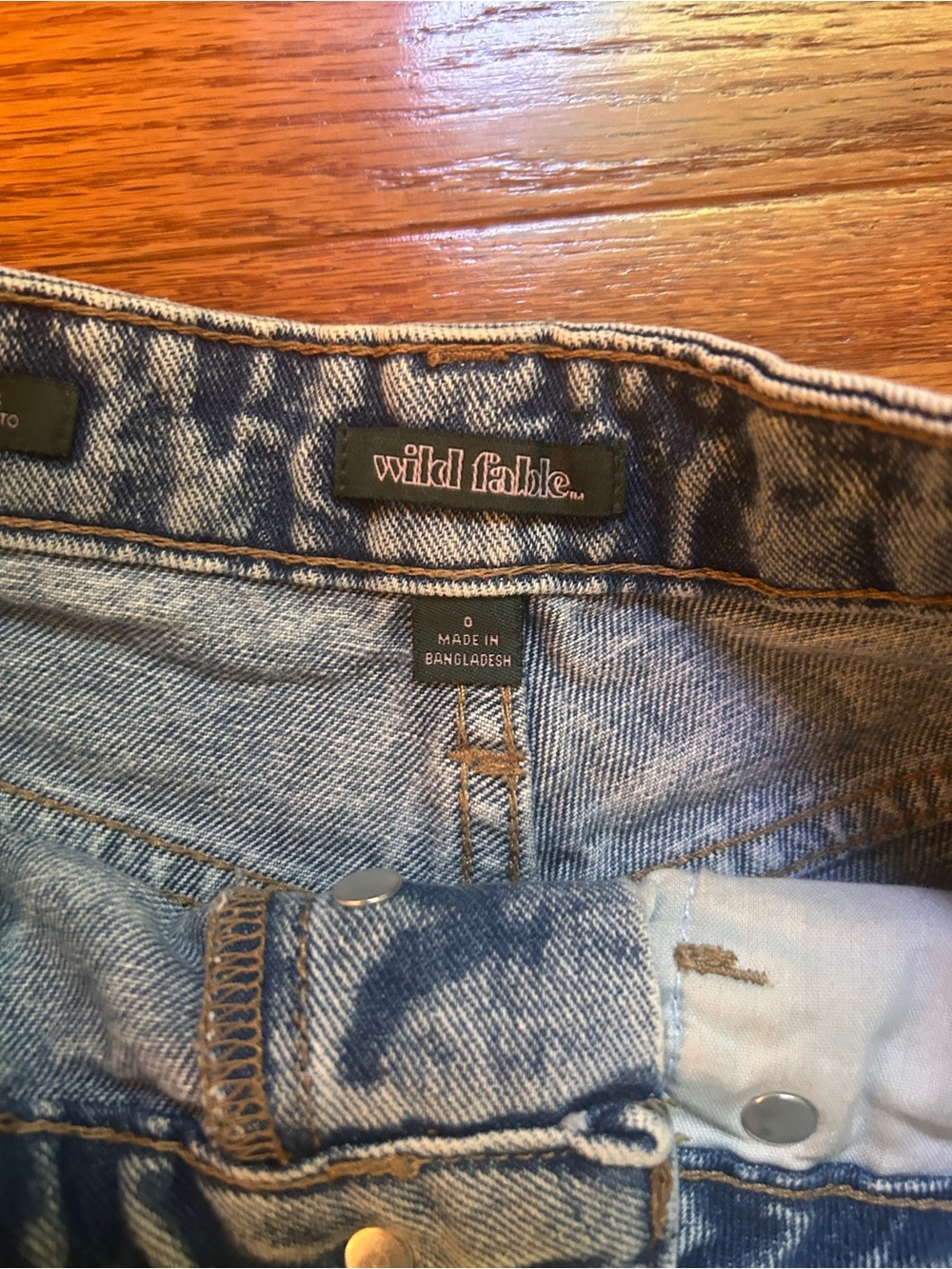 Set of 3 Wild Fable Denim Shorts - Light & Medium Blue - Picture 7 of 10